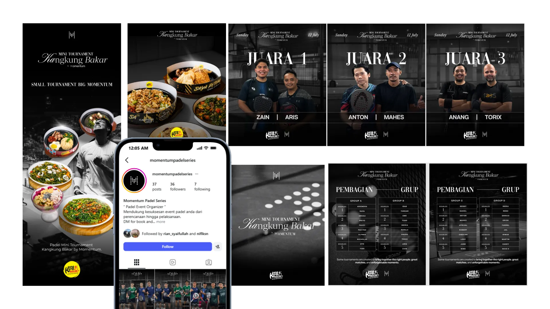 Mini Tournament Kangkung Bakar by Momentum preview